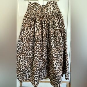 Leopard Print Maré Maré Skirt